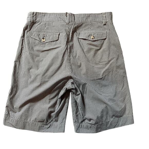 Martin Gordon 100% Cotton Green/Tan Plaid Short.  Waist 32 - Picture 5 of 5